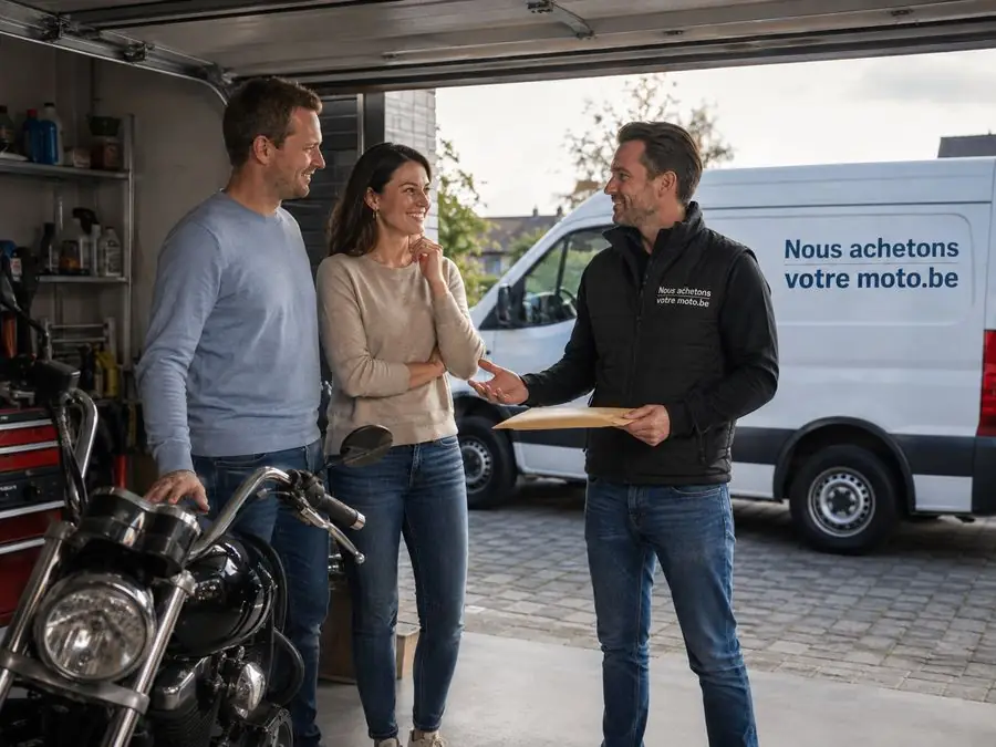 Enlèvement de la moto à domicile